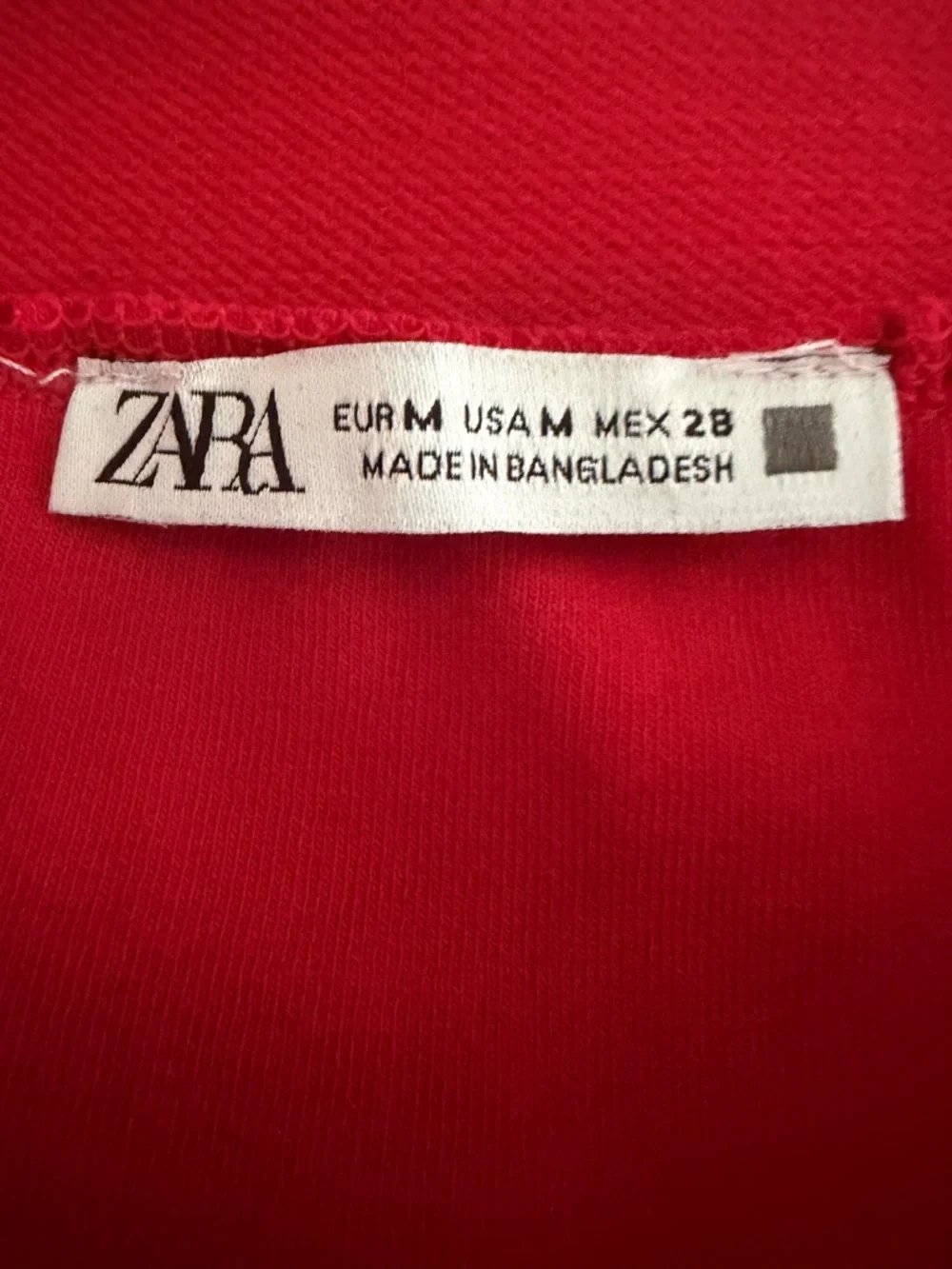 Zara Vibrant Red Midi Pencil Skirt - Picture 4 of 6